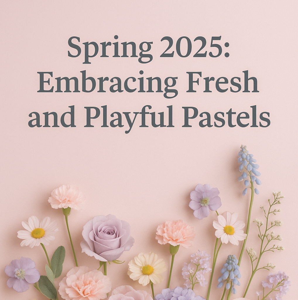 Spring 2025: Embracing Fresh and Playful Pastels